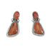 Oyster Shell Genuine Sterling Silver Navajo Post Earrings JX130969